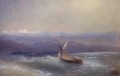 山の背景に海 1880 ロマンチックなイヴァン・アイヴァゾフスキー ロシア